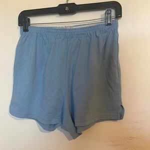 Light blue SOFFE shorts